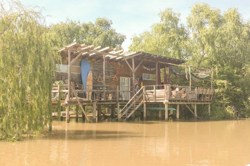 En el Delta. Una familia pas� un a�o sin sacar la basura para cuidar el medio ambiente
