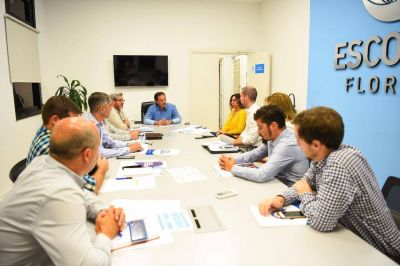 Ariel Sujarchuk encabez� la primera reuni�n de la Mesa Local de Emergencia Sanitaria ante la pandemia de coronavirus