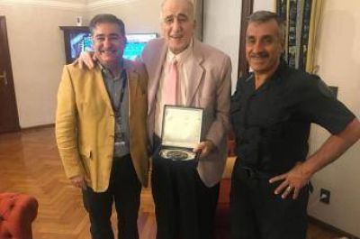Autoridades de la Asociaci�n �rabe Argentina Isl�mica recibidos por el Jefe de la Polic�a Federal