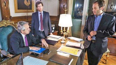 Alberto Fern�ndez se vio obligado a dejar de lado su obsesi�n por la deuda