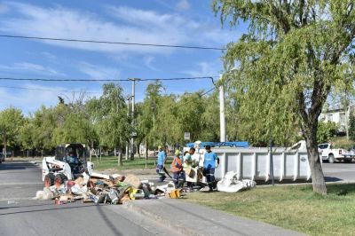 En Neuqu�n, suspenden el operativo Puerta a Puerta, pero garantizan la recolecci�n de residuos domiciliarios
