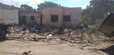 Intensos operativos de limpieza en espacios p�blicos y viviendas