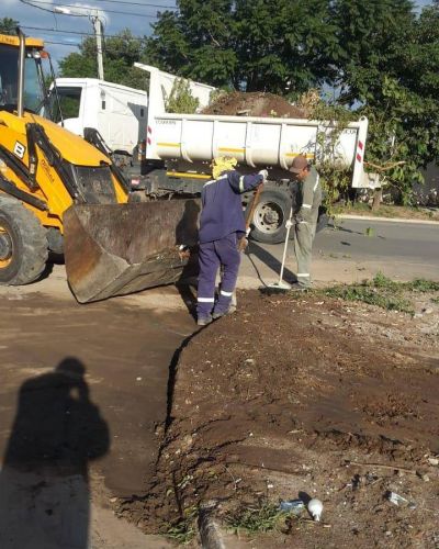 Realizaron limpieza de un basural