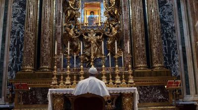 Entrevista al Papa Francisco: Rec� para que el Se�or detenga la epidemia del coronavirus