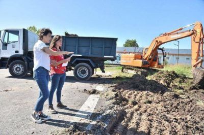 Comenzaron las obras del hospital modular de emergencia en Bernal Oeste