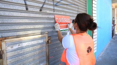 Echeverr�a: clausuran comercios por no cumplir con la cuarentena