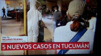 Reporte diario: de 41 nuevos casos de coronavirus cinco corresponden a Tucum�n