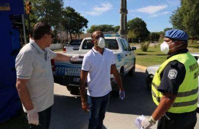 C�ffaro inform� sobre la situaci�n actual de la ciudad y alent� a quedarse en casa