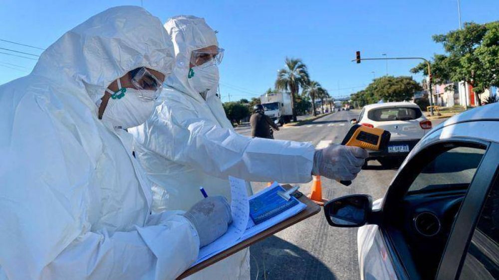 Almirante Brown endureci� los estrictos controles para la circulaci�n