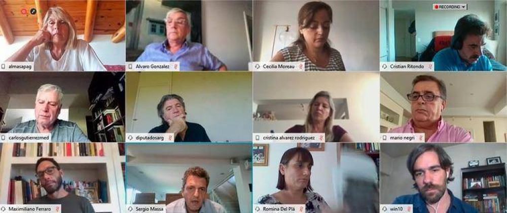 Reunin virtual en Diputados: analizaron la situacin econmica y slo sesionarn si es urgente
