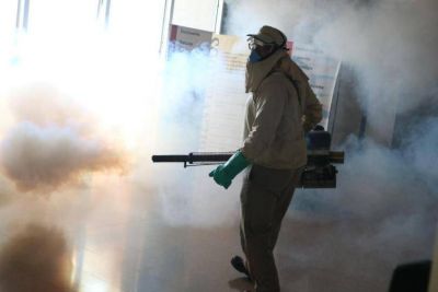 Contin�a la lucha contra el dengue en Posadas
