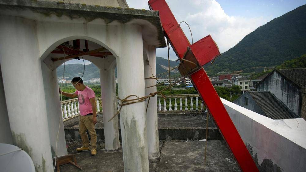 A pesar del coronavirus el gobierno chino contina destruyendo iglesias