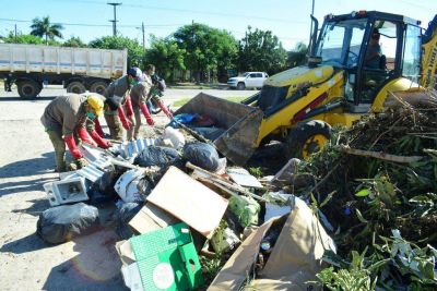 El Plan de Limpieza Integral del municipio contina aportando a la salud pblica