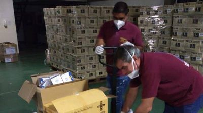 Nuevos respiradores para el Cepan Co-19, en Jos� C. Paz