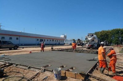 Avanza la obra del Hospital de emergencia en Varela: tendr� 25 camas de terapia intensiva