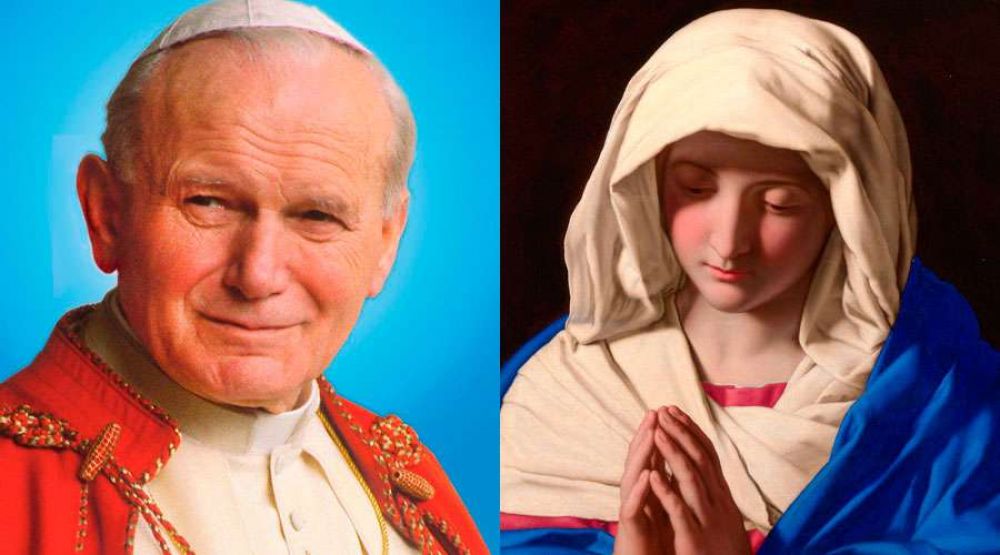 Un da como hoy San Juan Pablo II public su encclica sobre la Virgen Mara