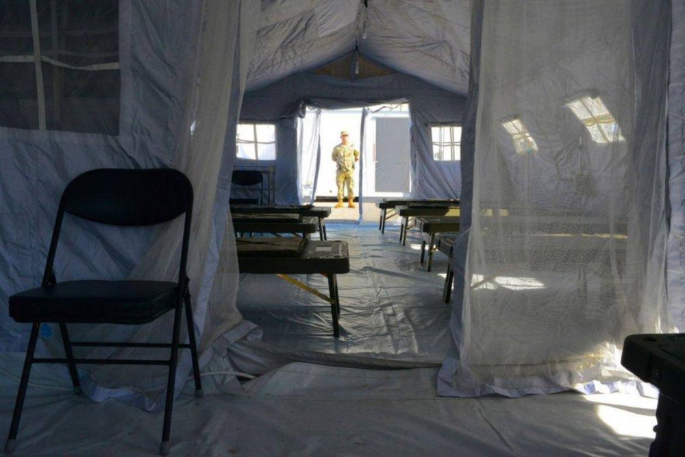 San Luis prev montar hospitales de campaa y asistir a familias en aislamiento