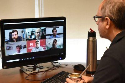 Intendentes de la regi�n coordinaron operativos de control por videoconferencia