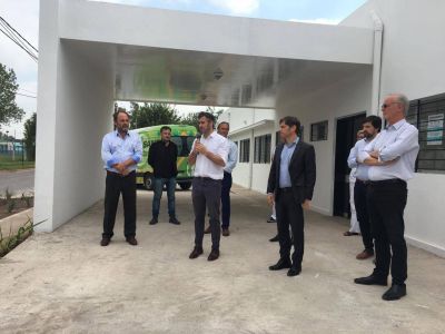 Ach�val y Kicillof inauguraron el primer centro de diagn�stico de coronavirus de Pilar