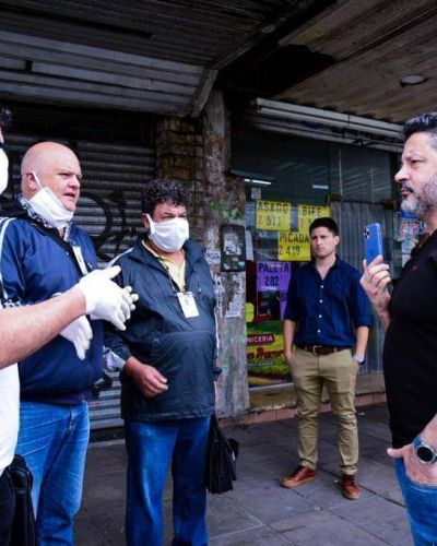 El intendente surpervis� controles en el distrito