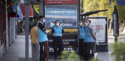 Agentes de tr�nsito porte�os sin licencias, ni bonos, ni protecci�n en la pandemia
