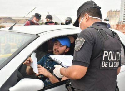 Primera semana de cuarentena: en la Ciudad hubo m�s de 1.500 personas detenidas o demoradas
