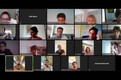 Luis Bullrich explic�: reuni�n virtual con legisladores de la Comisi�n de Educaci�n
