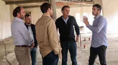 Ach�val y Katopodis recorrieron obras en Pilar y acordaron inversiones