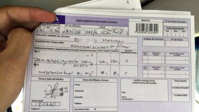 Implementan recetas electr�nicas para la atenci�n de afiliados al IOMA