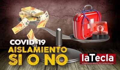 Aislamiento s� o no, econom�a o salud es la cuesti�n