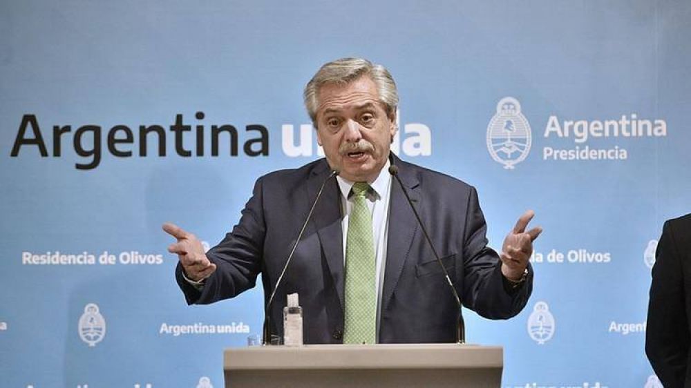 Alberto Fernndez busca consenso poltico para reactivar la economa despus de la cuarentena obligatoria