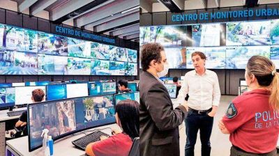 Ciudad de Buenos Aires: cay� 91% el delito y las c�maras detectan intentos de robo a la noche