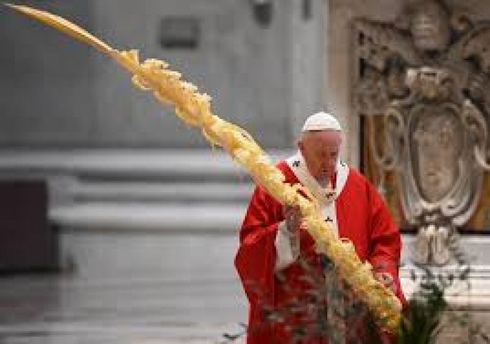 Domingo de Ramos y la valenta del Papa Francisco