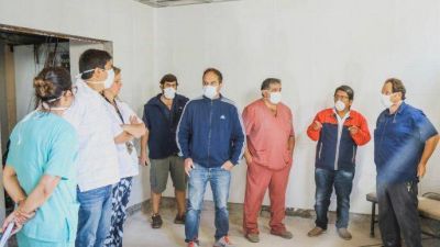 Navarro: Maggiotti supervis� el avance del sitio exclusivo de patolog�as respiratorias