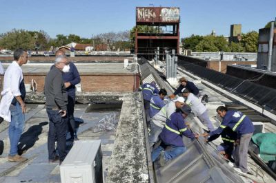 Avanzan con las mejoras edilicias y trabajos de reacondicionamiento en el Hospital de Pacheco