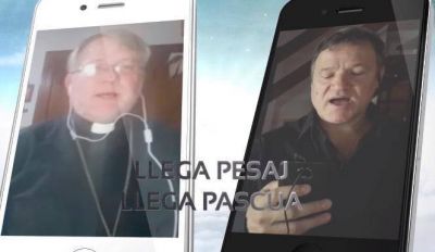 Con una canci�n interreligiosa,celebran 