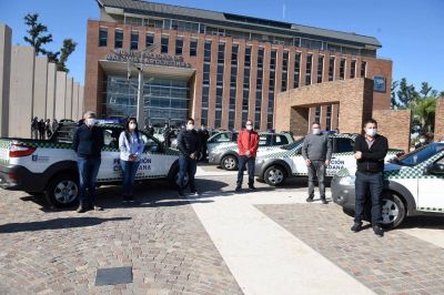 Nardini entreg� nuevas patrullas para protecci�n ciudadana