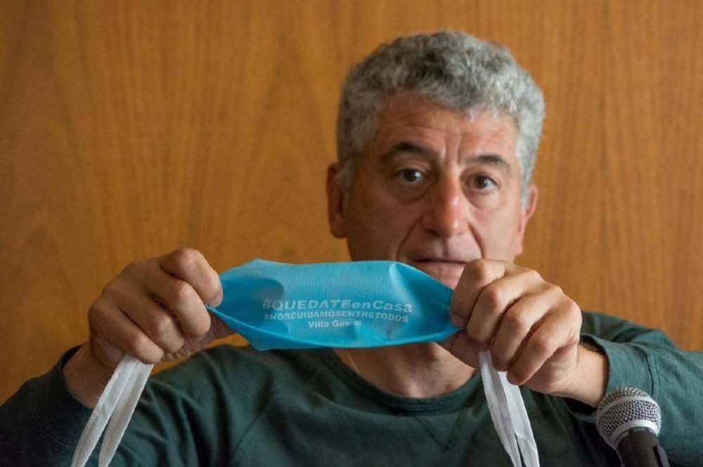 Gesell: Barrera se suma al uso obligatorio de barbijo y proh�be el ingreso de turistas por Semana Santa