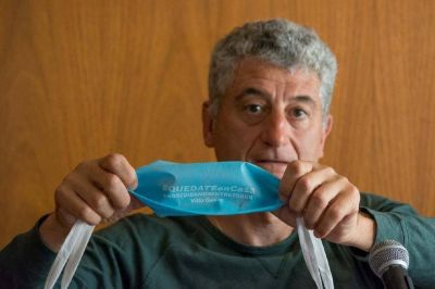 Gesell: Barrera se suma al uso obligatorio de barbijo y proh�be el ingreso de turistas por Semana Santa