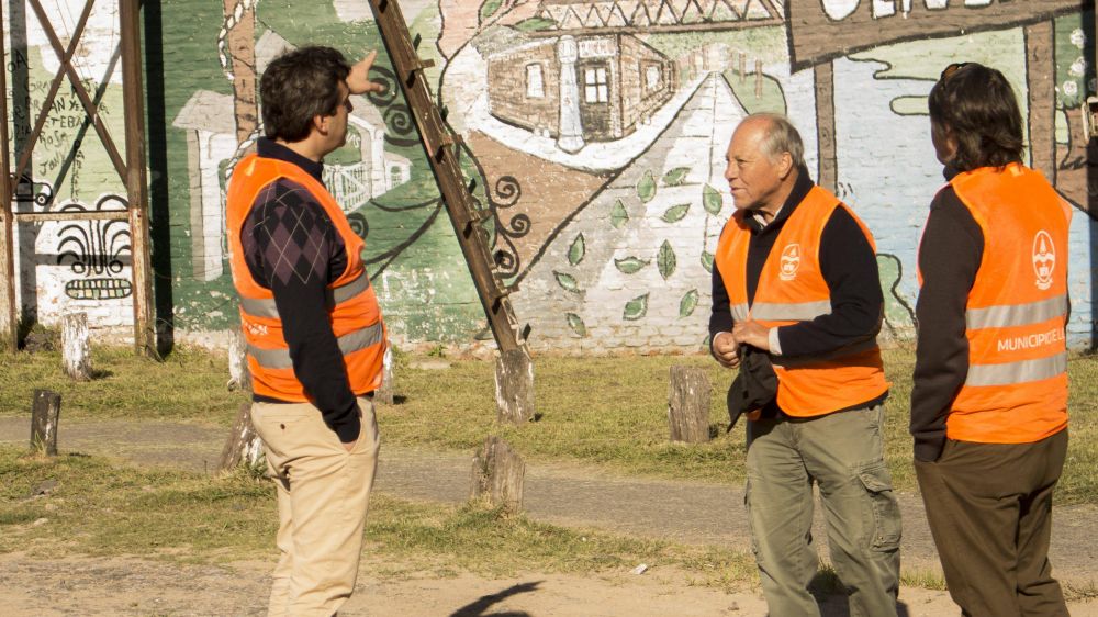 Coronavirus: Boto recorri� Olivera para supervisar las medidas