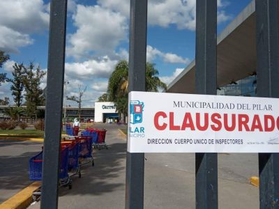 El Municipio clausur� el Carrefour de ruta 8
