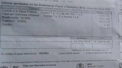Las tasas municipales llegan con aumento por arriba del 50%