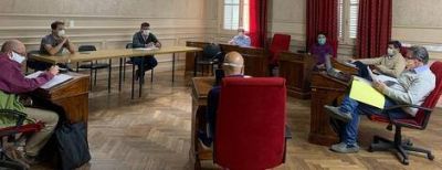 Abella encabez� una reuni�n por la situaci�n econ�mica del Municipio
