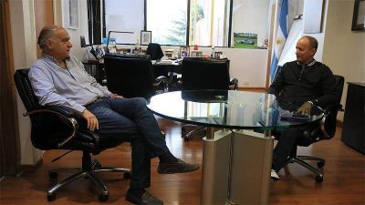 Coronavirus: Reuni�n entre los intendentes de Lan�s y Lomas de Zamora