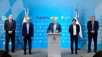 Alberto Fern�ndez convoc� a todos los gobernadores para lograr un fuerte respaldo pol�tico antes de negociar con los bonistas de Wall Street