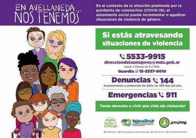 Violencia de g�nero: El Observatorio Social de Pol�ticas P�blicas de Avellaneda contin�a trabajando a trav�s de guardias ante la pandemia
