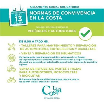 El intendente Cristian Cardozo anunci� nuevas normas de convivencia para esta etapa del aislamiento obligatorio