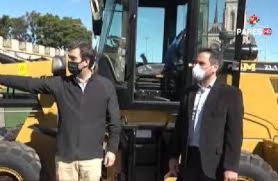 El Ministerio de Ambiente envi� maquinaria para los residuos