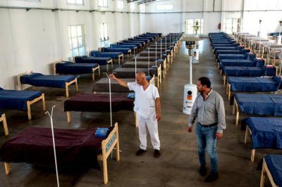 Lincoln instal� hospital de campa�a con 90 camas: se usar� si hay pico de casos