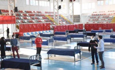Mor�n | El Microestadio del Gorki Grana nuevo centro de aislamiento